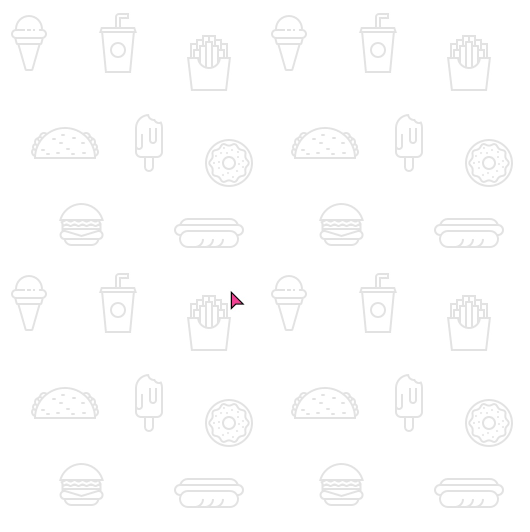 Screenshot of the cursor on the client